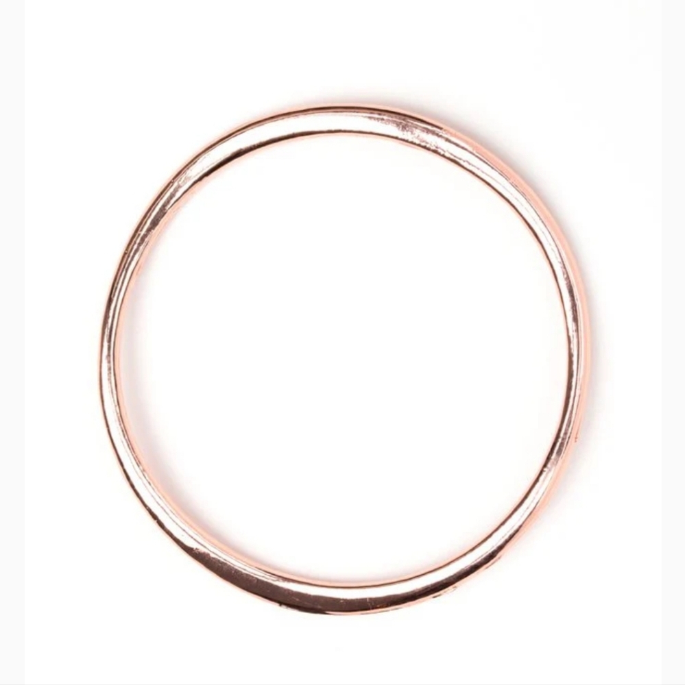 Awesome Asymmetrical Copper Bangle Bracelet Fashion Jewelry Paparazzi